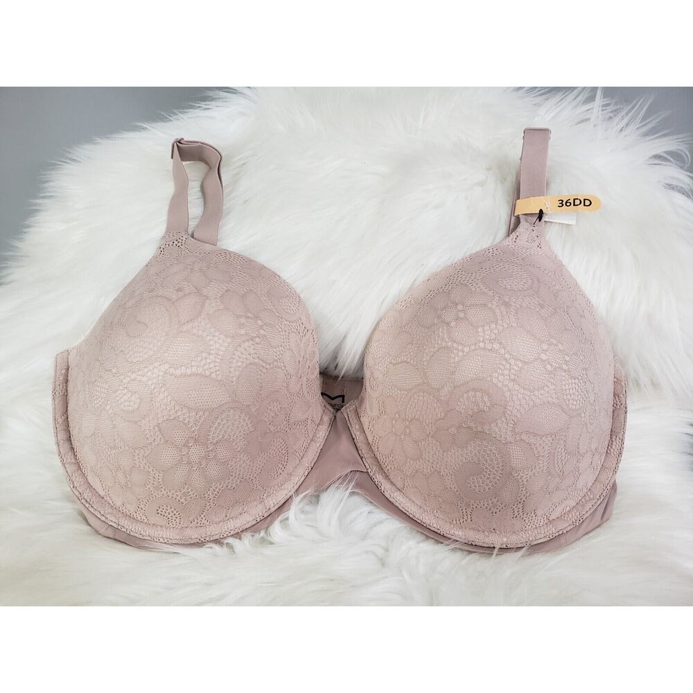 NEW 36DD Maidenform Women's One Fabulous Fit 2.0 Tailored Demi Bra DM7543